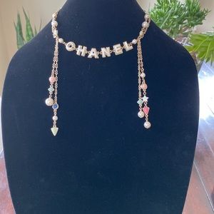 ❌ SOLD to F@shionphile ❌ CHANEL Letters 2019 Spring Pre-Collection Necklace